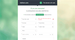 Desktop Screenshot of hellven.com